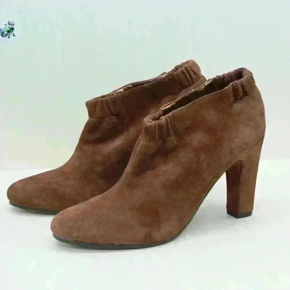 Sam Edelman Simone Women's Brown Suede Leather Ankle Boots  Size US 9.5 - Picture 1 of 11